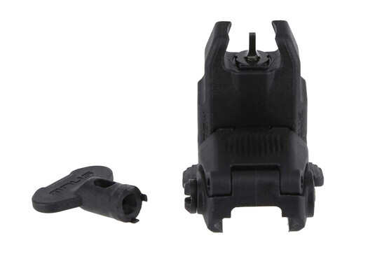 Magpul Back Up front sight comes with an elevation adjustment tool